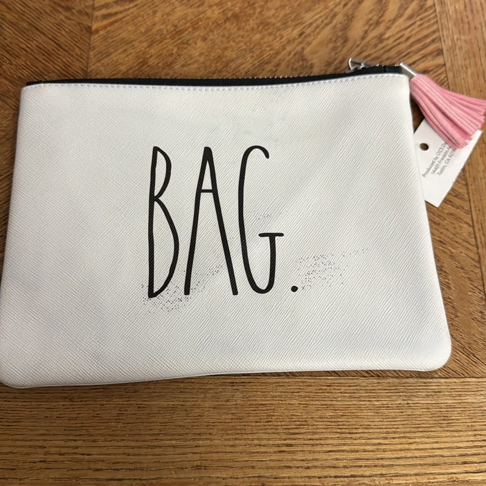 Rae Dunn pouch/bag (has markings)